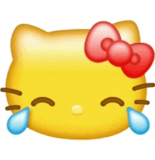 Hello Kitty Emoji GIF