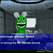 Rabbids You Can Communicate With Your Rabbid GIF - Rabbids You Can Communicate With Your Rabbid Garten Of Banban GIFs