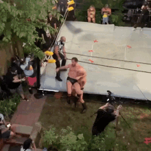 Backyard Wrestling Jerm Cohen GIF