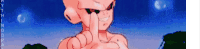 a picture of a cartoon character with a finger on his mouth