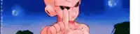 a picture of a cartoon character with a finger on his mouth