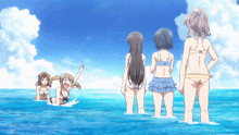 bang dream anime ichigaya arisa run away beach