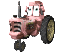 Tractor Cars Tractor Sticker - Tractor Cars Tractor Cars Movie Stickers