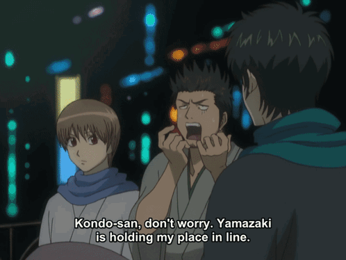 Yamazaki Gintama GIF Yamazaki Gintama Yamazaki Sagaru Discover Share GIFs