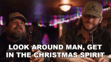 Look Around Man Get In The Christmas Spirit Jon Langston GIF - Look Around Man Get In The Christmas Spirit Jon Langston I Only Want You For Christmas Song GIFs
