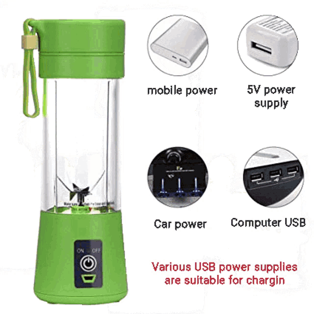 Portable Electric Blender Bottle – ICON