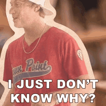 I Just Dont Know Why Derek Discanio GIF - I Just Dont Know Why Derek Discanio State Champs GIFs