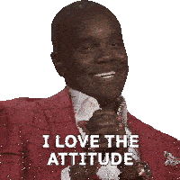 I Love The Attitude Wes Hall Sticker - I Love The Attitude Wes Hall Kingofbayst Stickers