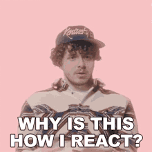 Why Is This How I React Jack Harlow GIF - Why Is This How I React Jack Harlow Why Is This My Reaction GIFs