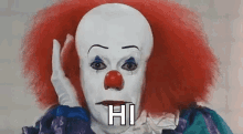 Pennywise Clown GIF - Pennywise Clown Hi GIFs