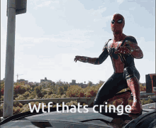 spiderman cringe