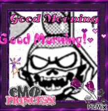 Coroika Good Morning GIF - Coroika Good Morning Skull GIFs