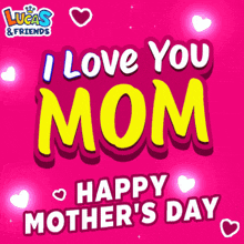 a lucas & friends mother 's day greeting card