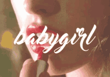 Babygirl Lipstick GIF