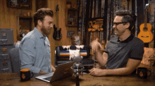 Rhett And Link Handshake GIF - Rhett And Link Handshake Awkward GIFs