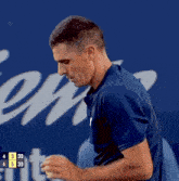 Ernesto Escobedo Serve GIF - Ernesto Escobedo Serve Tennis GIFs