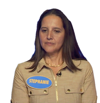 Mhm Stephanie Sticker - Mhm Stephanie Family Feud Canada Stickers
