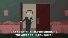 Airport Hilton GIF - Airport Hilton South Park GIFs