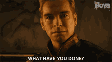 What Have You Done Homelander GIF - What Have You Done Homelander Antony Starr GIFs