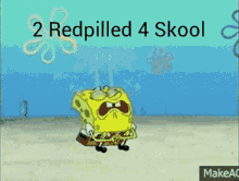 Sponge Redpilled GIF - Sponge Redpilled School GIFs