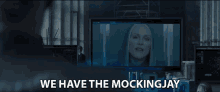 We Have The Mockingjay Julianne Moore GIF - We Have The Mockingjay Julianne Moore President Alma Coin GIFs