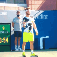 corentin moutet racquet spin tennis atp