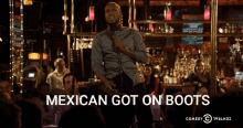 Ali Siddiq Mexican Got On Boots GIF - Ali Siddiq Mexican Got On Boots Comedy GIFs