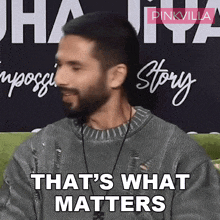 That'S What Matters Shahid Kapoor GIF
