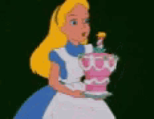Happybirthday Alce In Wonderland GIF - Happybirthday Alce In Wonderland Birthday Cake GIFs