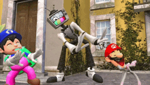 Mr Puzzles Smg4 GIF - Mr Puzzles Smg4 Mario GIFs