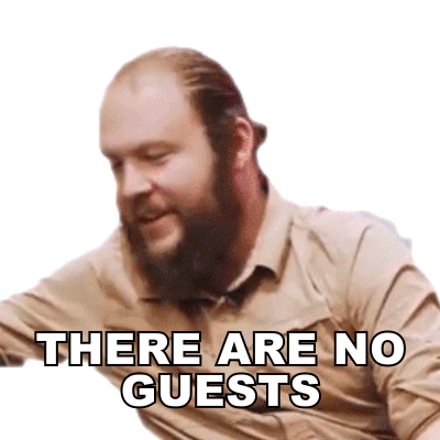 Theres No Guests Sam Gorski Sticker - Theres No Guests Sam Gorski Corridor Crew Stickers