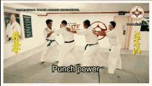 Power Punch Ikak GIF - Power Punch Ikak Kyokushinryu GIFs