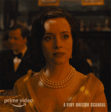 Staring Margaret Campbell GIF - Staring Margaret Campbell Claire Foy GIFs