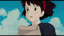 Kikis Delivery Service Wow GIF - Kikis Delivery Service Wow Shocked GIFs
