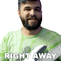 Right Away Andrew Baena Sticker - Right Away Andrew Baena Promptly Stickers