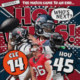 Houston Texans (45) Vs. Cleveland Browns (14) Post Game GIF