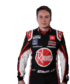 Thumbs Down Christopher Bell Sticker - Thumbs Down Christopher Bell Nascar Stickers