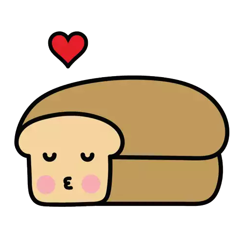 Bread Loof Sticker - Bread Loof Loof And Timmy Stickers
