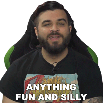 Anything Fun And Silly Andrew Baena Sticker - Anything Fun And Silly Andrew Baena Whatever Makes You Laugh Stickers