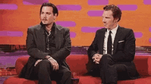 Johnny Depp Benedict Cumberbatch GIF - Johnny Depp Benedict Cumberbatch Serious GIFs