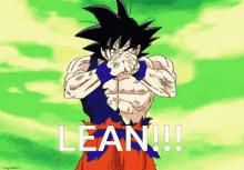 Lean Goku GIF - Lean Goku GIFs