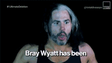 a wrestler says bray wyatt has been in a dark room