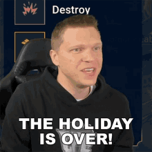 The Holiday Is Over Chofly Elite GIF