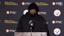 Mike Tomlin Press Conference GIF - Mike Tomlin Press Conference Walk Off GIFs
