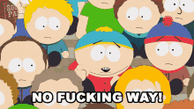 No Fucking Way Eric Cartman GIF - No Fucking Way Eric Cartman Stan Marsh GIFs
