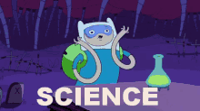 Adventure Time Finn GIF - Adventure Time Finn Science GIFs