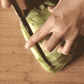 Slicing The Cabbage Two Plaid Aprons GIF