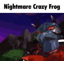 Crazy Frog Nightmare Crazy Frog GIF - Crazy Frog Nightmare Crazy Frog Owag GIFs