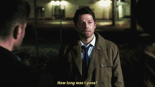 How Long Was I Gone Cas GIF