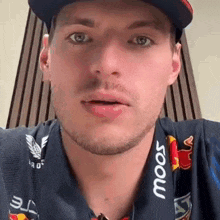 Max Verstappen Hand Over Mouth GIF - Max Verstappen Hand Over Mouth Shocked GIFs
